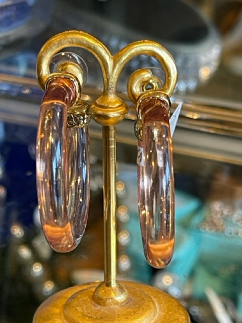 Baublebar Lucite C Hoop Earrings