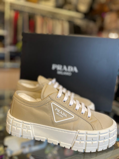 Prada Double Wheel Sneakers Sz 40