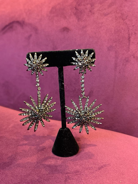 Shay Jewery Star Burst Earrings