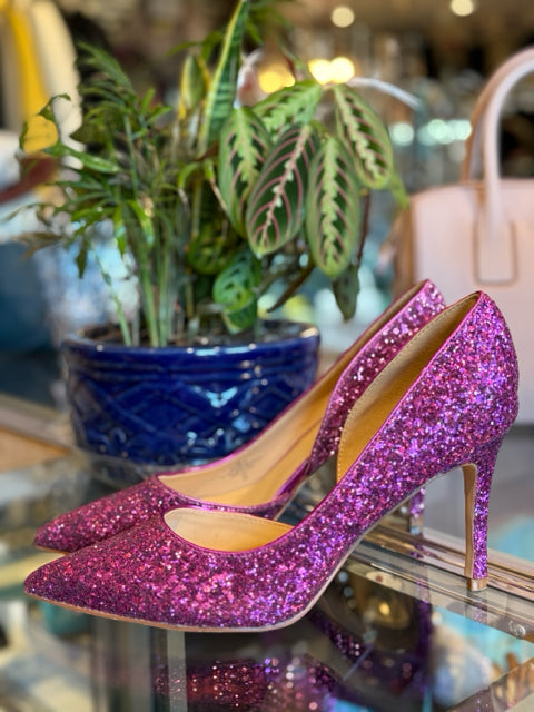 Marc Fisher Sz 9 Glitter Pumps Shoes