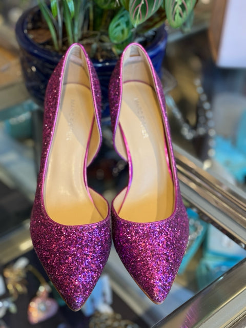 Marc Fisher Sz 9 Glitter Pumps Shoes