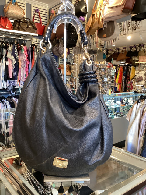 Jimmy Choo Leather Hobo Bag Handbag